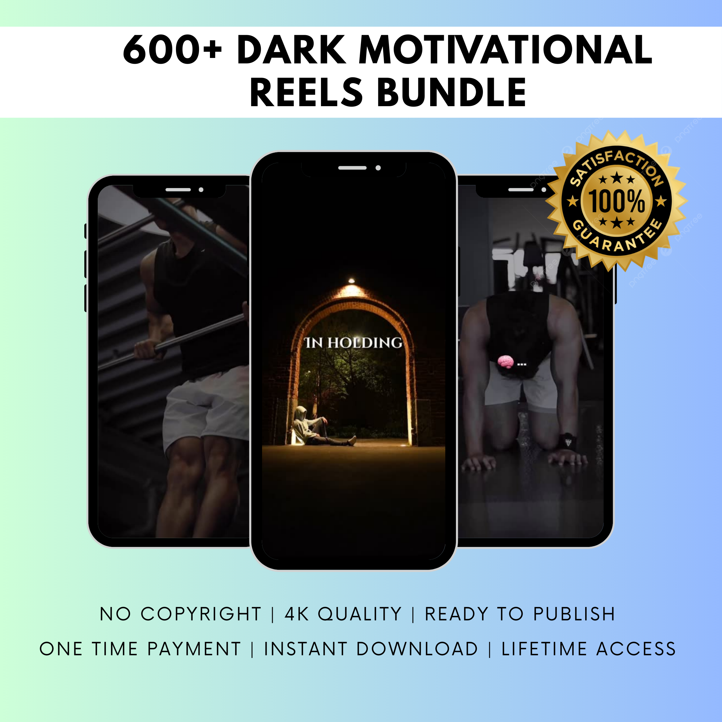 600+ Dark Motivational Reels Bundle