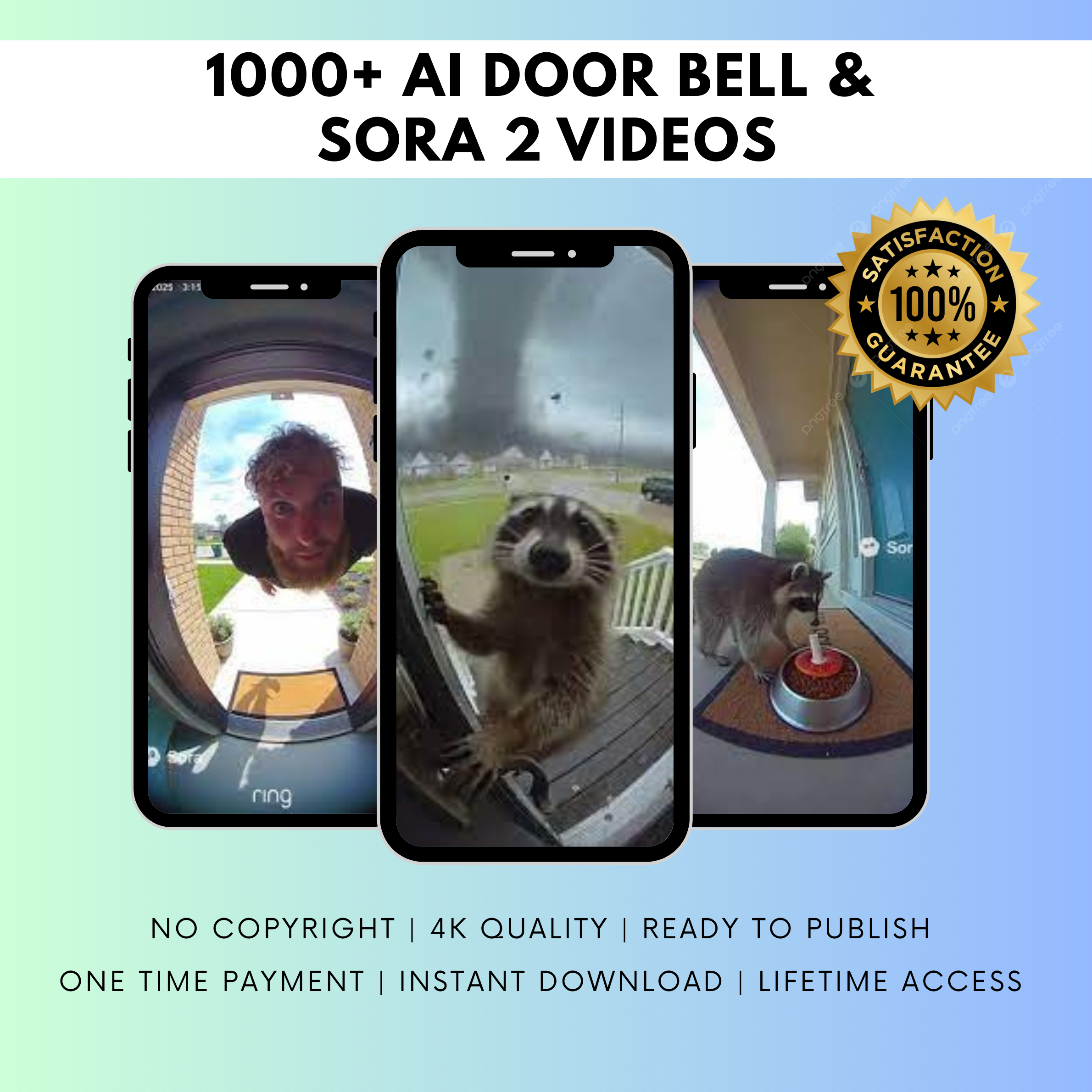 ai door bell videos